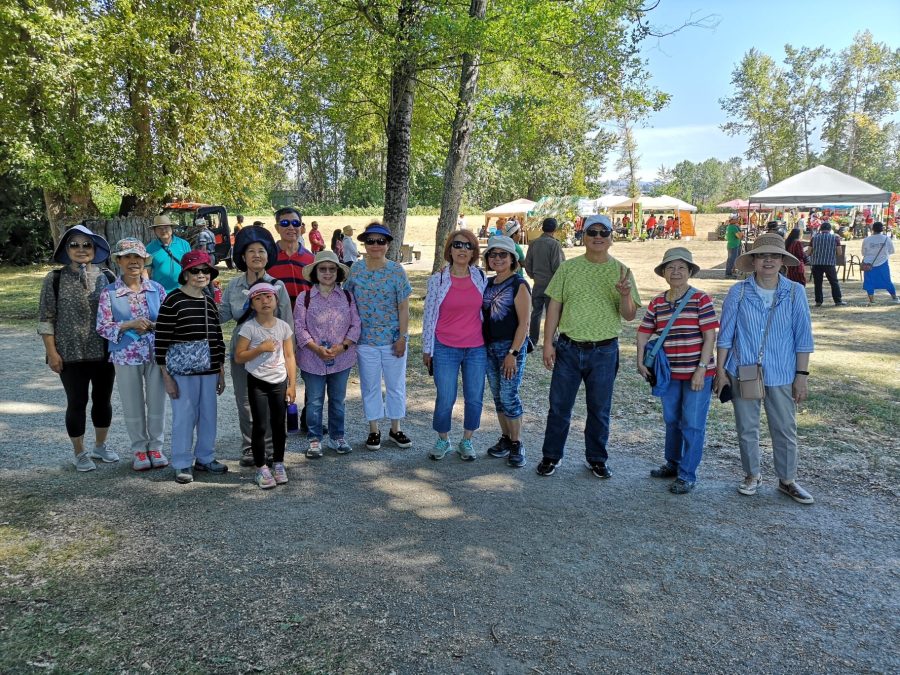 Caleb Fellowship members on a summer trip