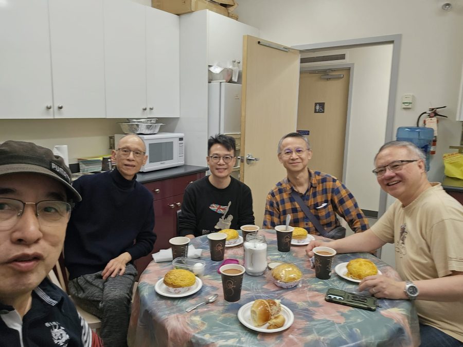 General Affairs brothers sharing a meal together