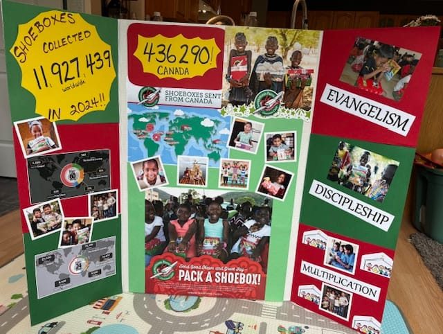 Blessing children in other nations through the SHOEBOX project