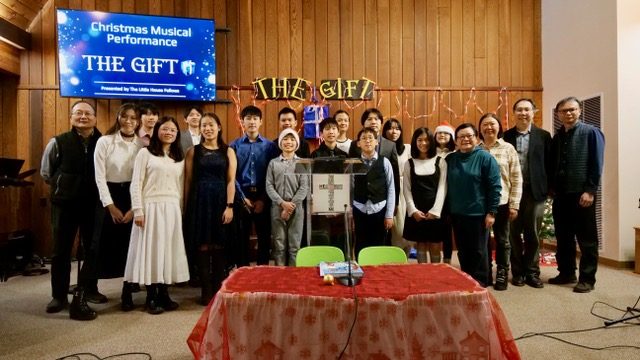 Youth perform "The Gift" at our Christmas musical